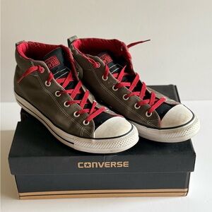 Converse Charcoal High-Top Sneakers Men’s 11 Womens 13